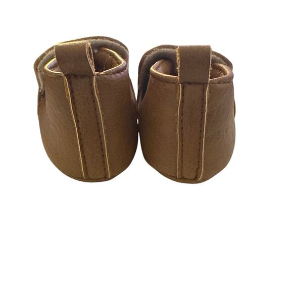 Sweet N Swag Baby Loafer Moccasins in 'Meerkat Brown' Size 1 New in Box - Picture 3 of 6